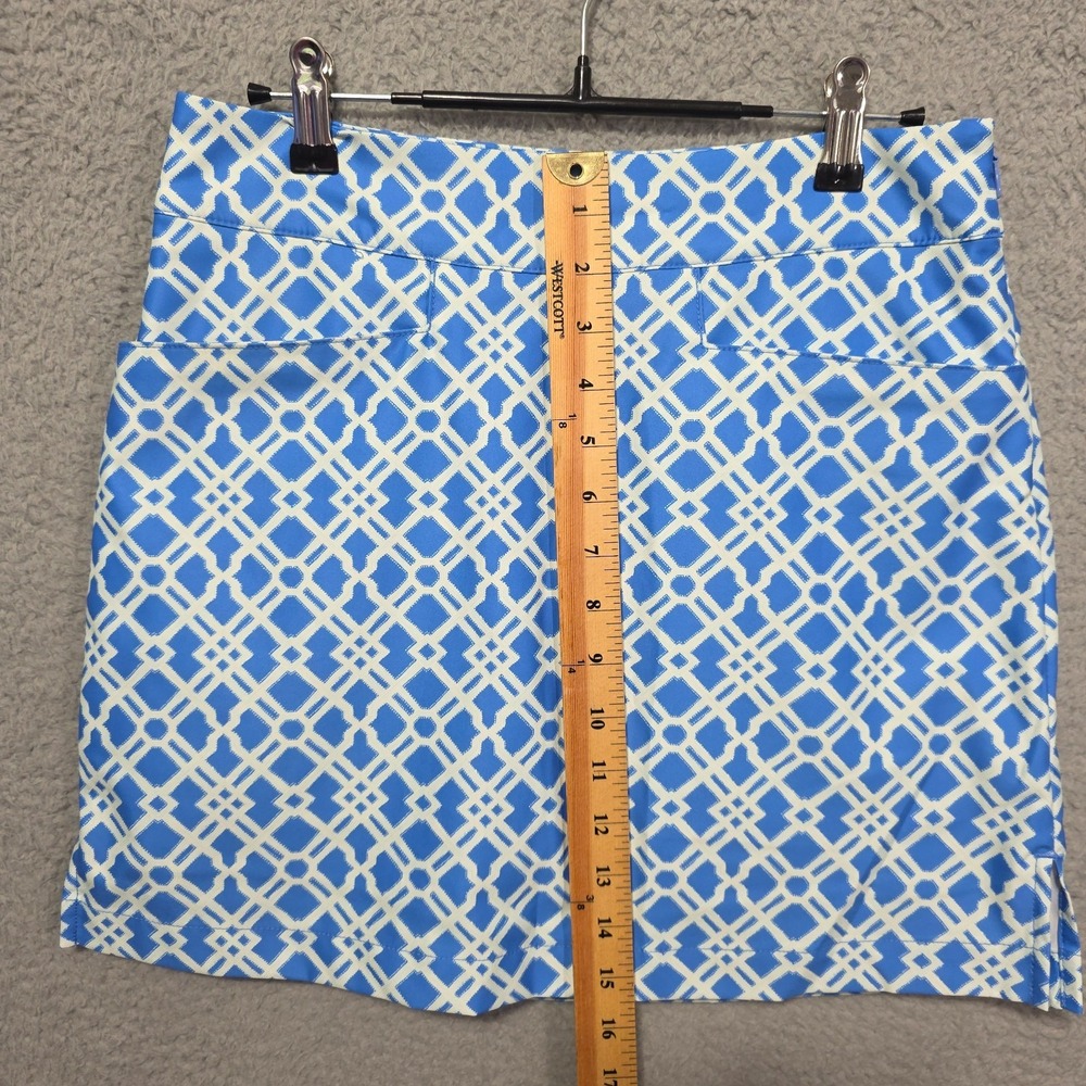 Vineyard Vines Skort Skirt Blue Size 00 Four Pockets Zippers Tennis Golf - Picture 5 of 8